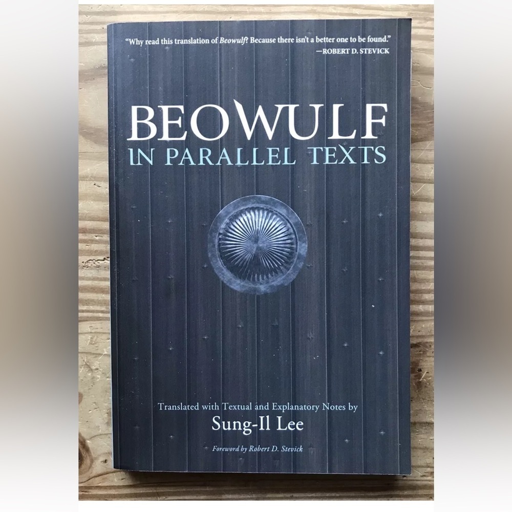 Beowulf In Parallel Texts Signed By Translator Sung-Il Lee Paperback Book - Picture 1 of 7